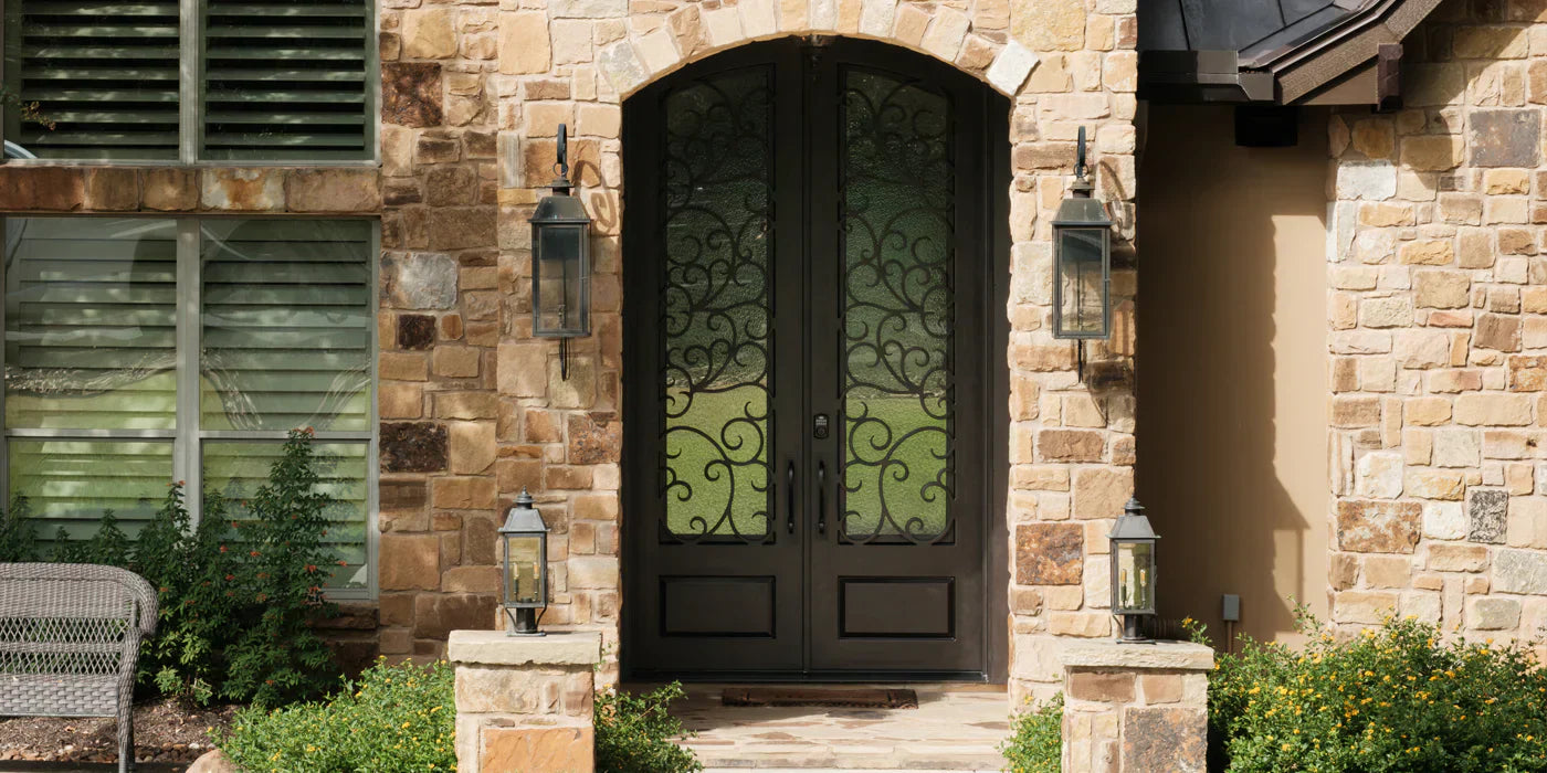 Wrought Iron doors