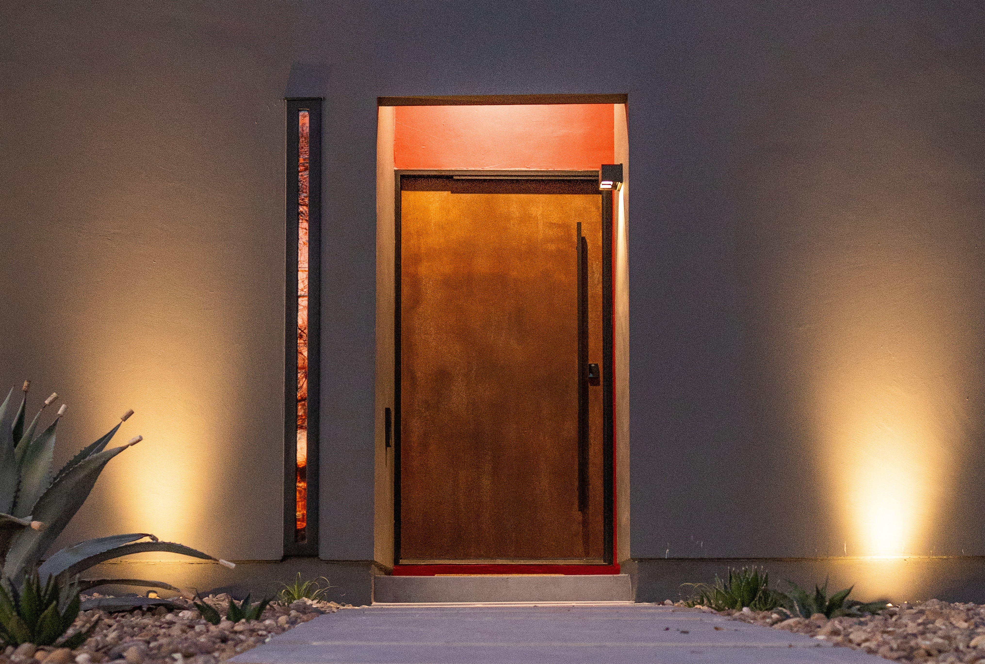 Corten Style Door Project