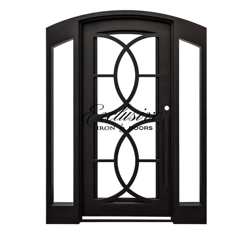 Custom Tarpey Single Eyebrow Iron Door