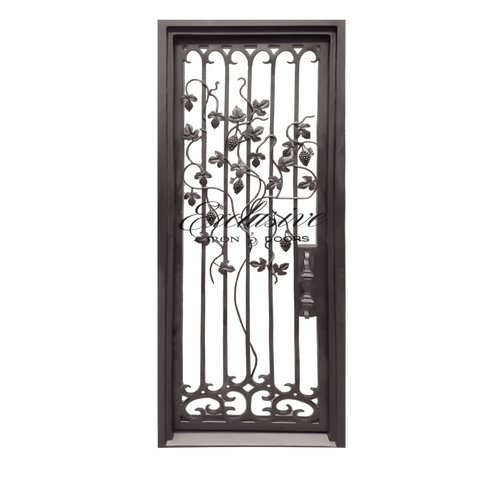 Bunyard Wine Cellar Single Square Iron Door