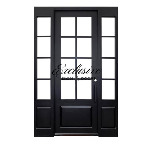 Custom Eleanor 8 Lites Iron Door