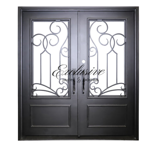 Carol Double Square 2 Iron Door