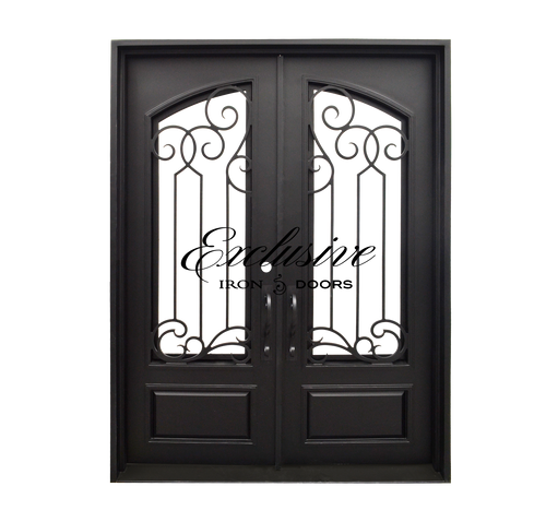 Carol Double Square Iron Door