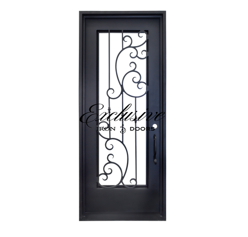 Dalila Single Square Iron Door