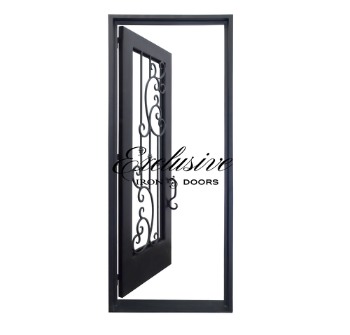 Dalila Single Square Iron Door