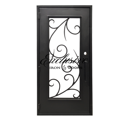 Pauline Single Square Iron Door