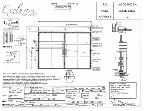 LACG040721-A – RIVA DOUBLE SQUARE