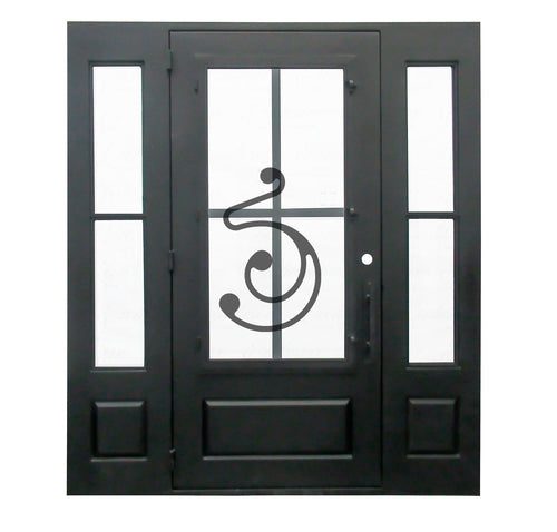 Eleanor single with sidelights – LASS021722 – 84.5″ X 96