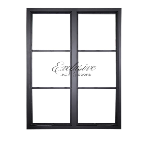 Riva casement double window 3 lites