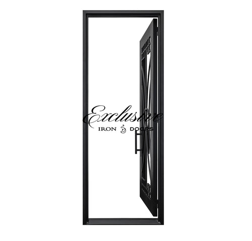 Canyon Single Square Iron Door