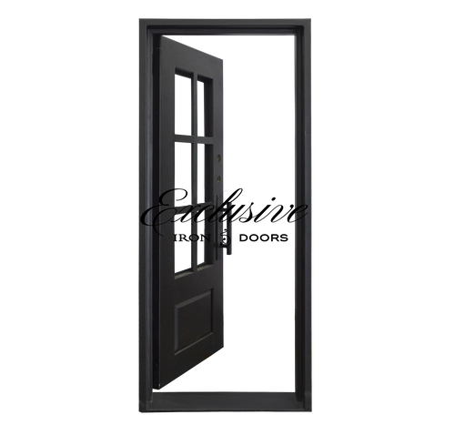 Eleanor Single Square Iron Door