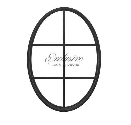Riva fixed window oval 6 lites