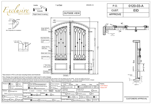 Custom 012-03-A – 72″ x 97.25″