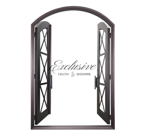 Camille Double Eyebrow Iron Door