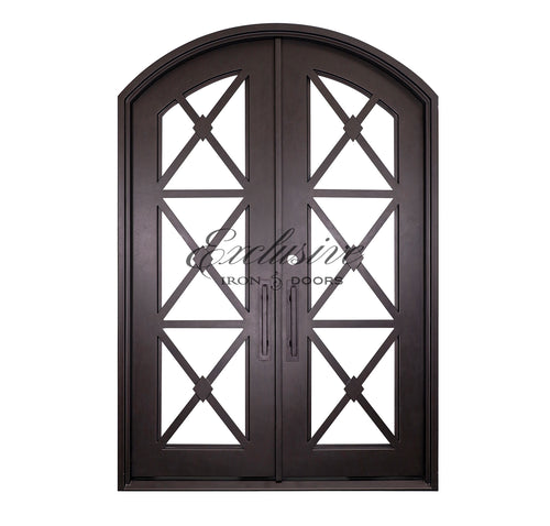 Camille Double Eyebrow Iron Door