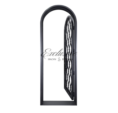 Astor Single Round Iron Door