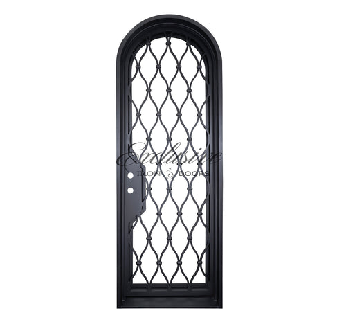 Astor Single Round Iron Door