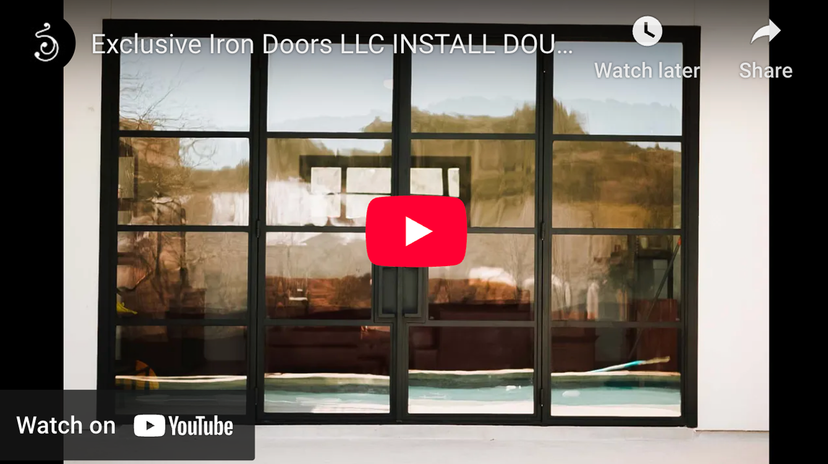 Install Double Door With Sidelights