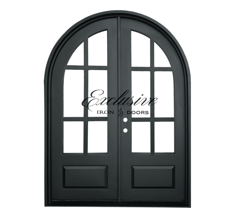 Eleanor Double Round Iron Door