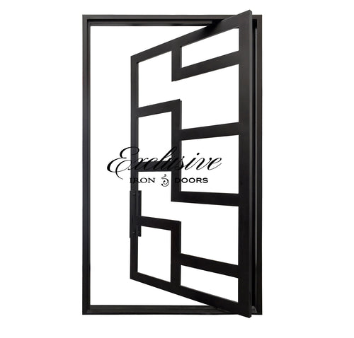 Tulum Pivot Iron Door