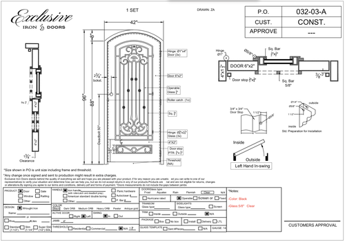 032-03-A 42″ x 96″