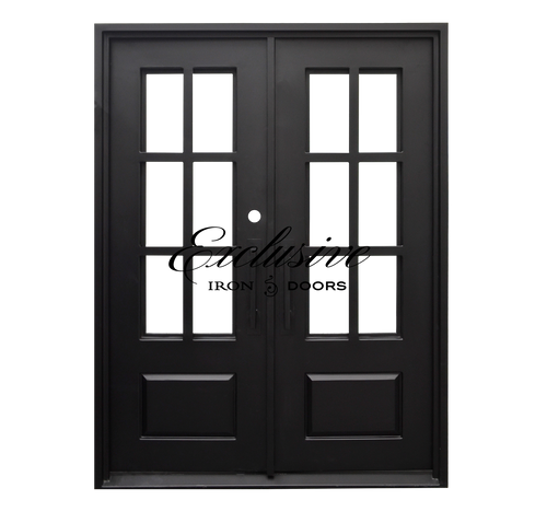 Eleanor Double Square Iron Door