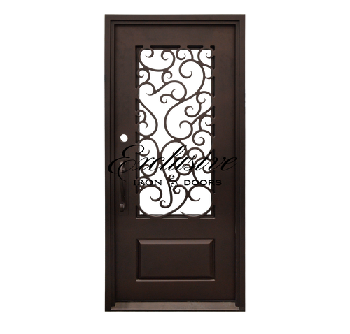 Juliette Single Square Iron Door