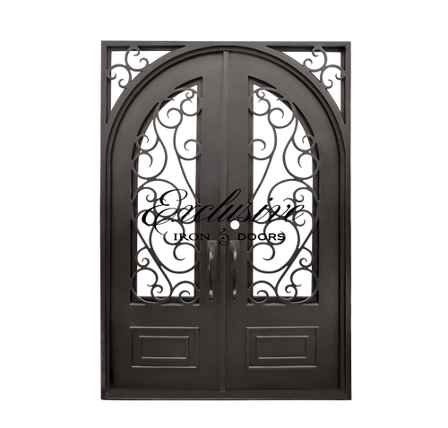 Heritage Double Square Iron Door
