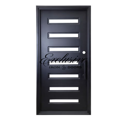 Mollar Single Square Iron Door