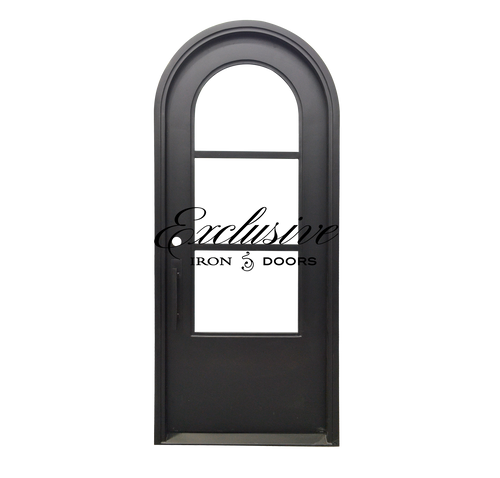 Custom Fairhill Single Round Iron Door