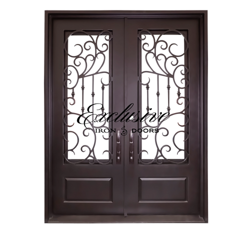 Roxane Double Square Iron Door