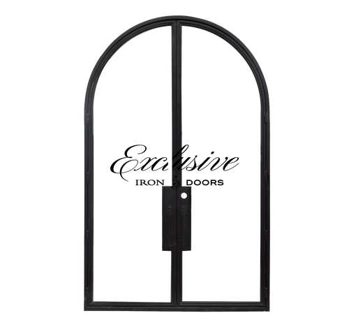 Riva Double Round No Mulls Steel Door