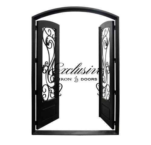 Tracy Double Eyebrow Iron Door