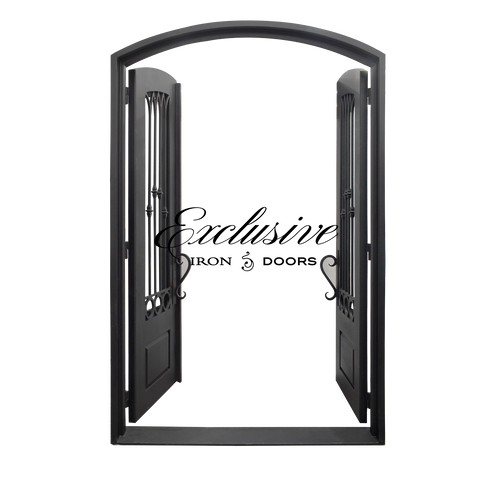 Adelene Double Eyebrow Iron Door