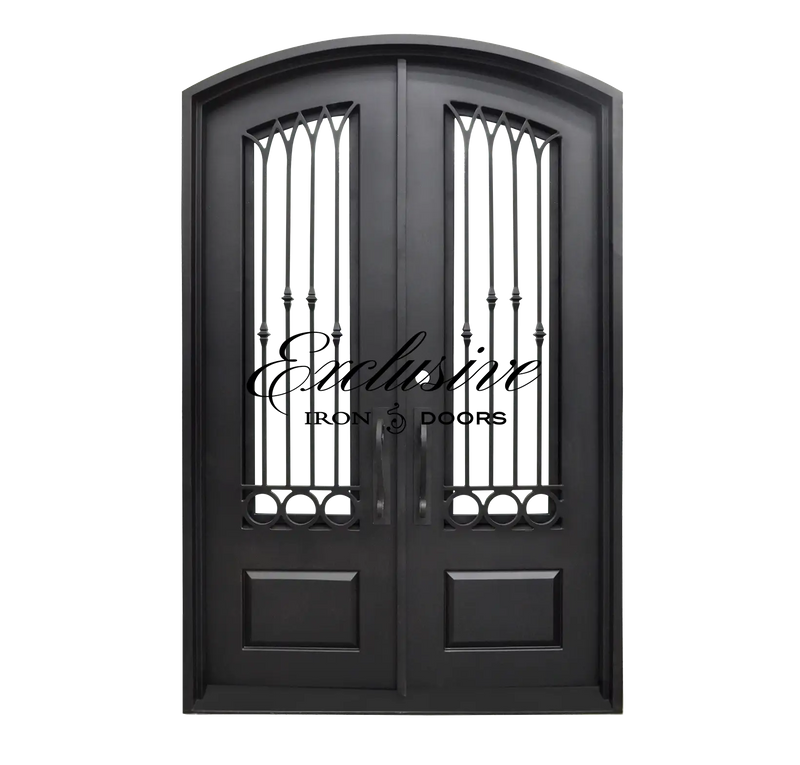 Adelene Double Eyebrow Iron Door
