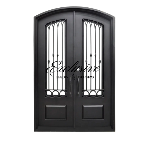 Adelene Double Eyebrow Iron Door
