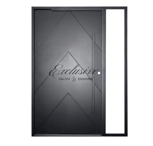 Albone Solid Pivot Iron Door