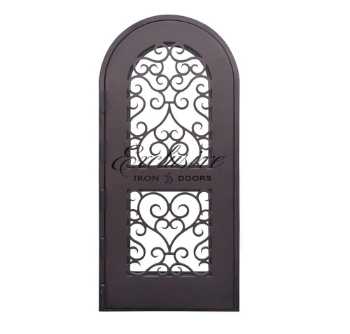 Bowery Single Round Iron Door