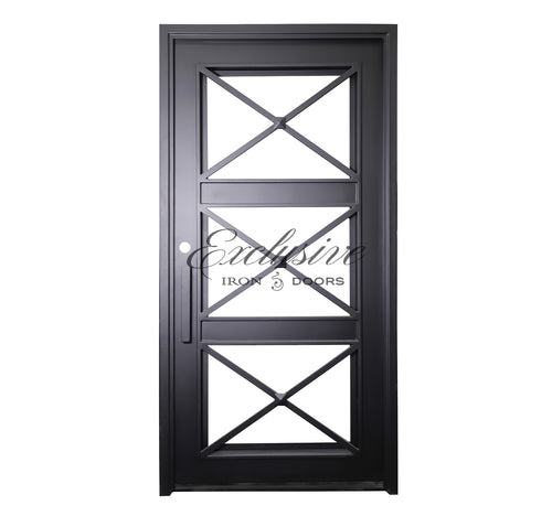 Cabrini Single Square Iron Door