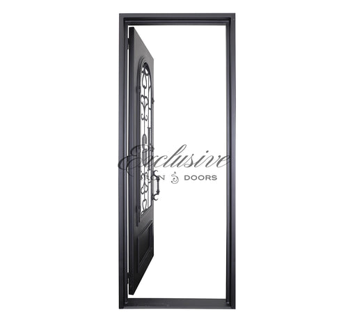 Custom Laser RR Iron Door