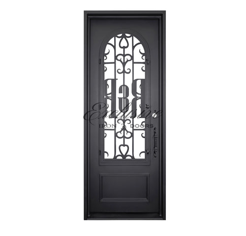 Custom Laser RR Iron Door