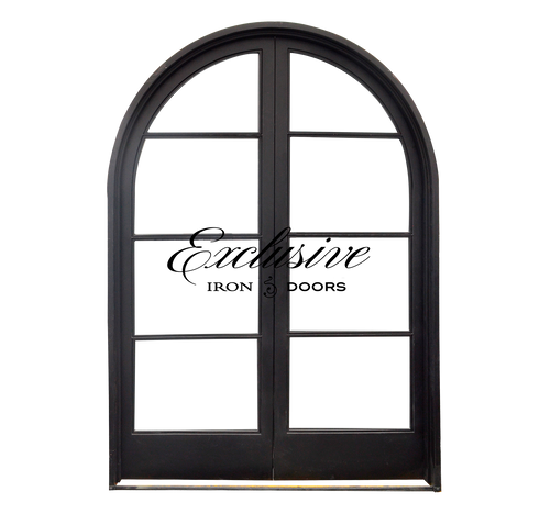 Vauthier Double Round Iron Door