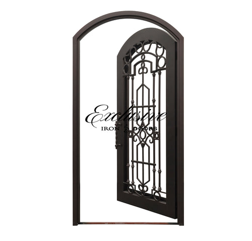 Grigg Single Eyebrow Iron Door