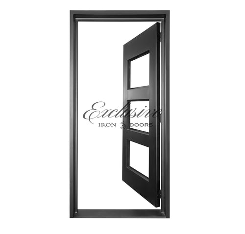 Kearney Single 3 Lites Iron Door