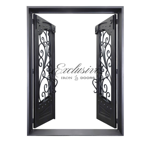Custom Mangold Double Square 2 Iron Door