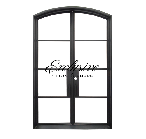 Custom Riva Double Eyebrow 4 Lite Steel Door