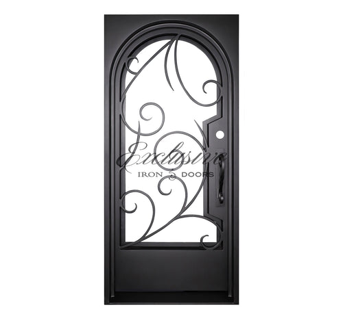 Pearl Single Square Iron Door
