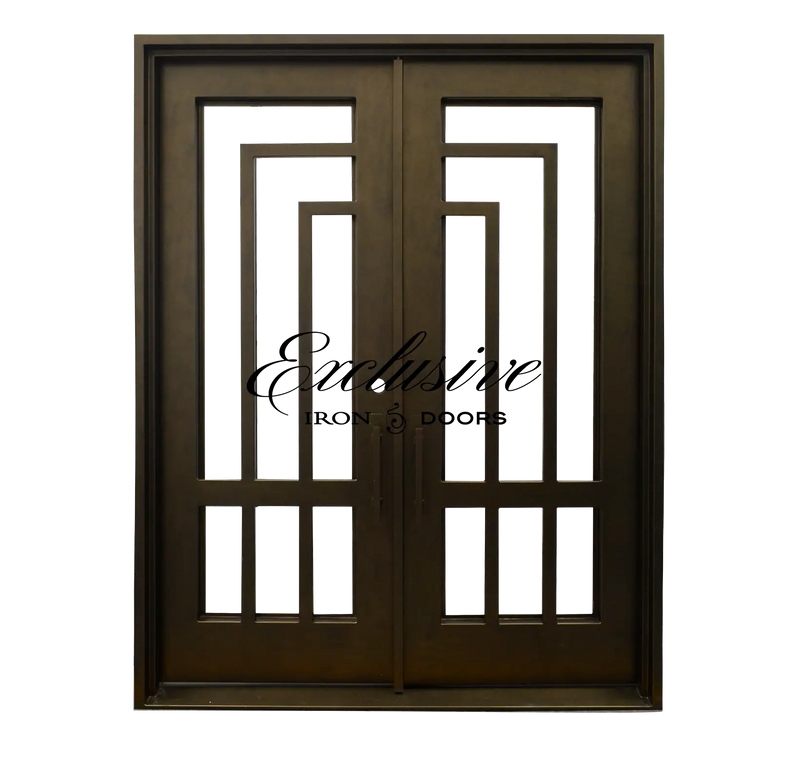 Rifle double square Iron Door