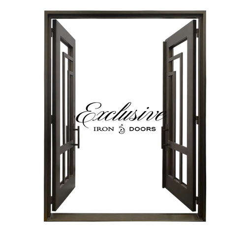 Rifle double square Iron Door