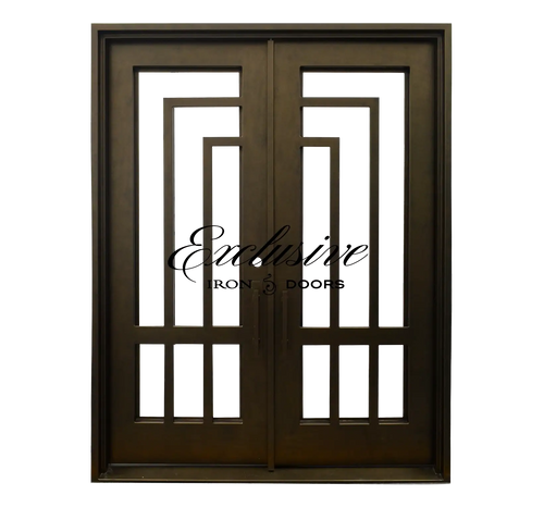 Rifle double square Iron Door